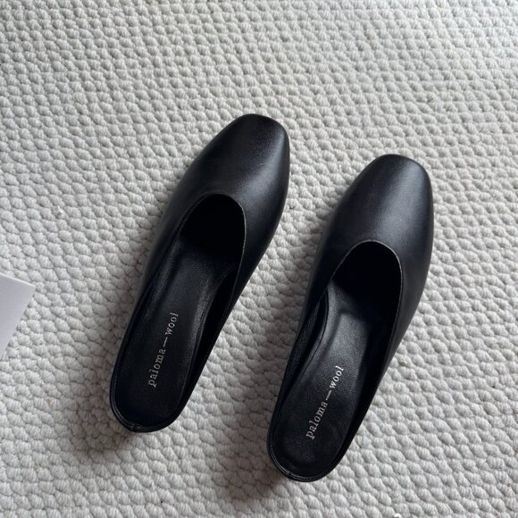 Paloma wool black real leather mule - Picture 1 of 4